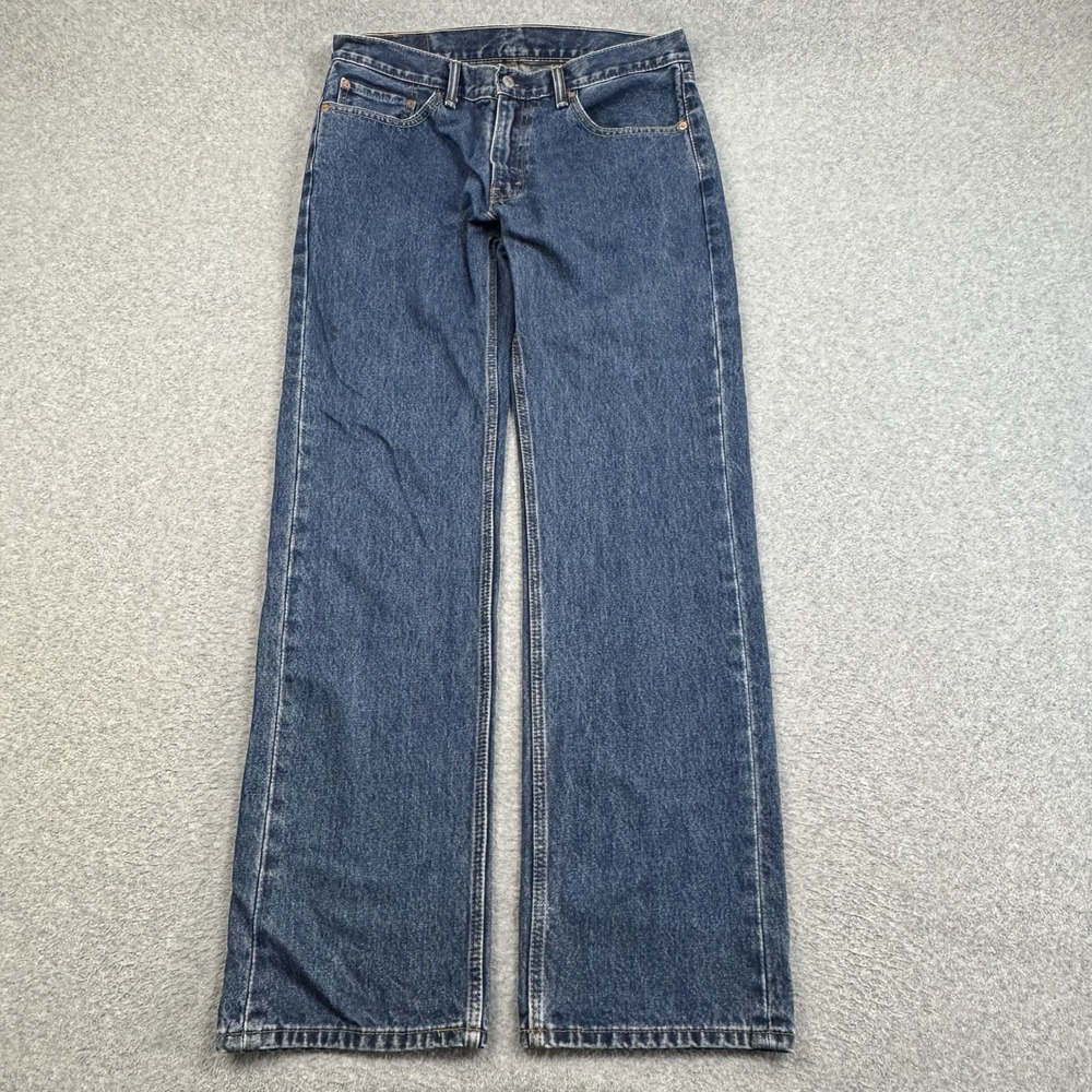 Levi's 559 Jeans Mens 33x34 Blue Medium Wash Straight Leg Relaxed Fit Denim